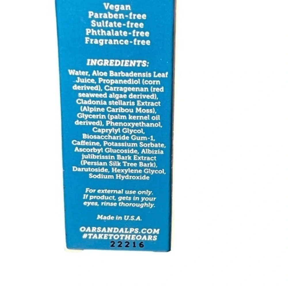 Oars + Alps Wake Up Eye Stick, 0.5 Oz, Vegan, Cruelty Free, Gluten‎ Free
